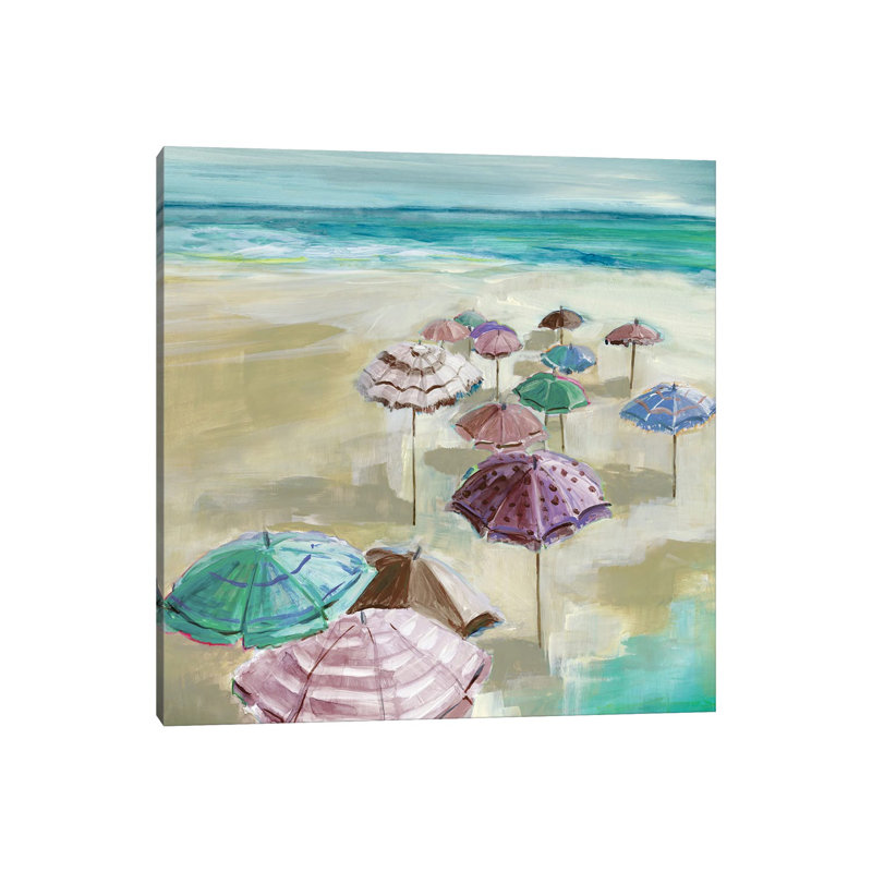Parasol plage I - Désaturé 3 pièces, H 12 po x l 12 po