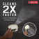 Delta Faucet 7-Setting In2ition 2-in-1 Dual Shower Head with ProClean Spray 2.5GPM
