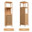 Lizania Bamboo Freestanding Linen Cabinet-953718978