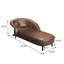 Fauteuil inclinable en cuir massif 78,74 po