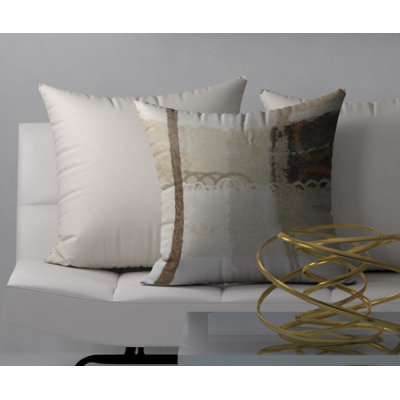 U Dimple Square Throw Pillow