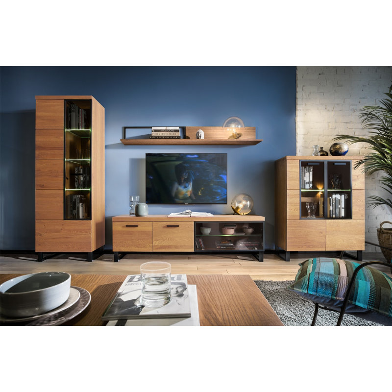 Laimondo Solid + Manufactured Oak Wood Floating Shelf
