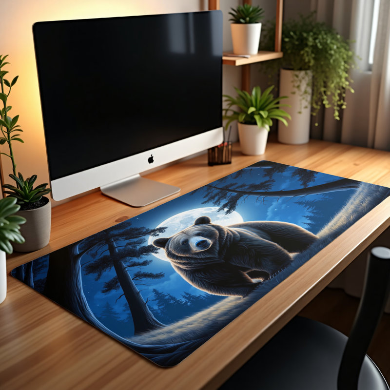 Polyester Desk Pad, 23.6x13.8