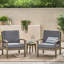 Chaises de patio à cadre en bois-1460716643