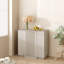 Designer Modern Minimalist Style 31.5'' Fluted Panel Sideboard-1143090442