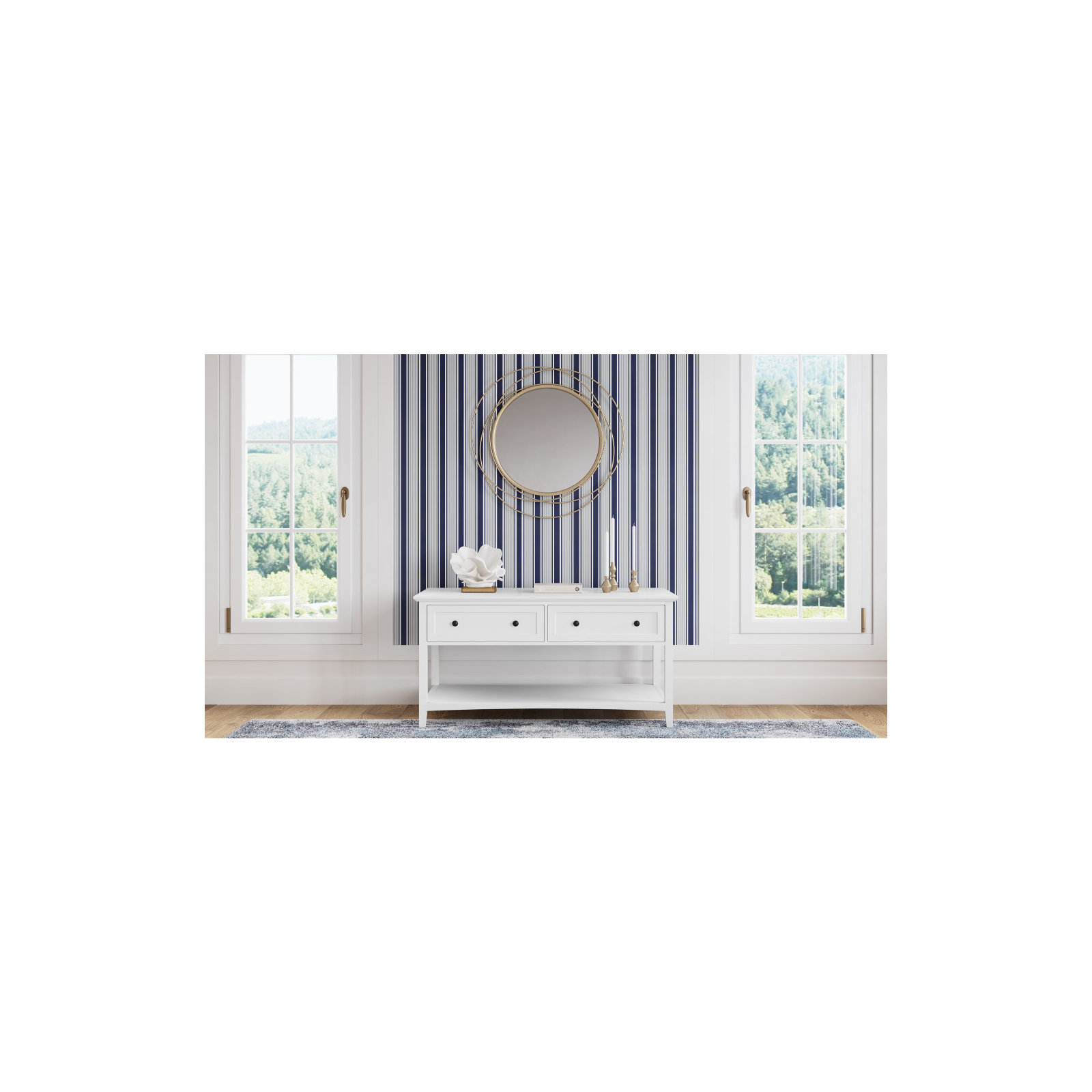 Renee Console Table, White