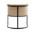 18.9'' H Upholstered Metal Armchair-67965635