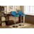 Diljana Swivel Upholstered Counter Stool with Metal Frame-171838213