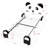 Twin Size Cute Panda-Shaped Kids Bed With Safety Soft Padded Edges, Solid Wood Toddler Bed Frame For Children For Bedroom, Velvet Fabric