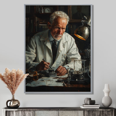 Blanc, noir, microscopique, laboratoire scientifique III - Laboratoires, art mural, salon
