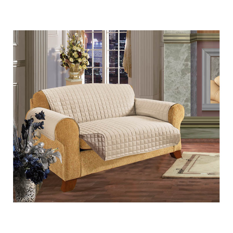 Housse élégante en polyester Elegant Comfort, Beige