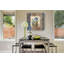 « blue tulip scroll », peinture sur toile tendue-545885564