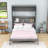 Murphy Bed with Mattress Holder and Slats-687782638-687782637