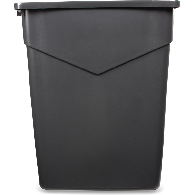 TrimLine™ Polyethylene (LLDPE) Open Outdoor Trash & Recycling Bin - 15 Gallons