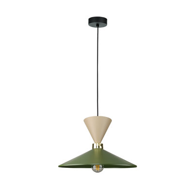1 - Light Matte Black Dome Pendant