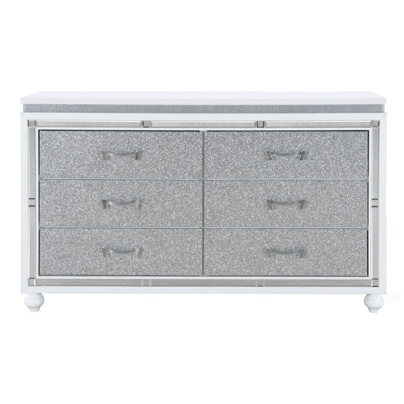 Commode blanche Maloise (commode)