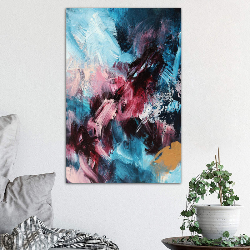 Gongbi I 1 Piece Wrapped Canvas Painting, 66.04 cm H x 45.72 cm W x 1.91 cm D