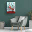 Art mural sur toile tendue - «Wilderness Collage III» de Kim Conway pour décoration de salon, de chambre à coucher ou de bureau - 24 x 32