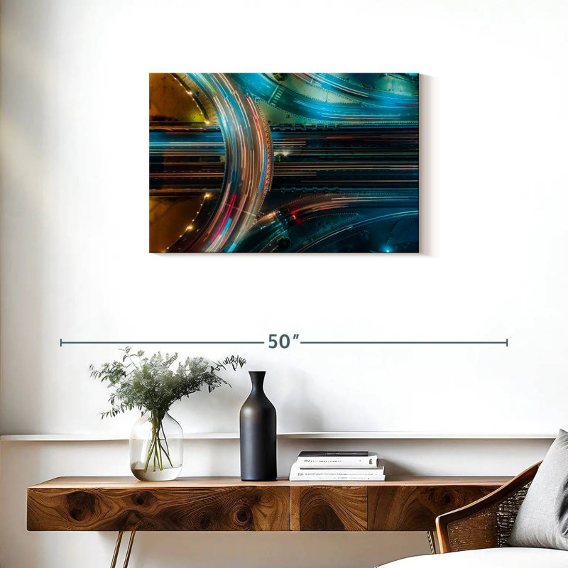 Mehar Highway Light Trails, 20" H x 30" W