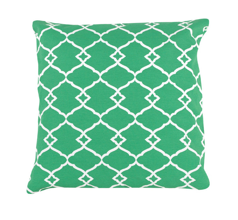 Roy Geometric Cotton Reversible Throw Pillow