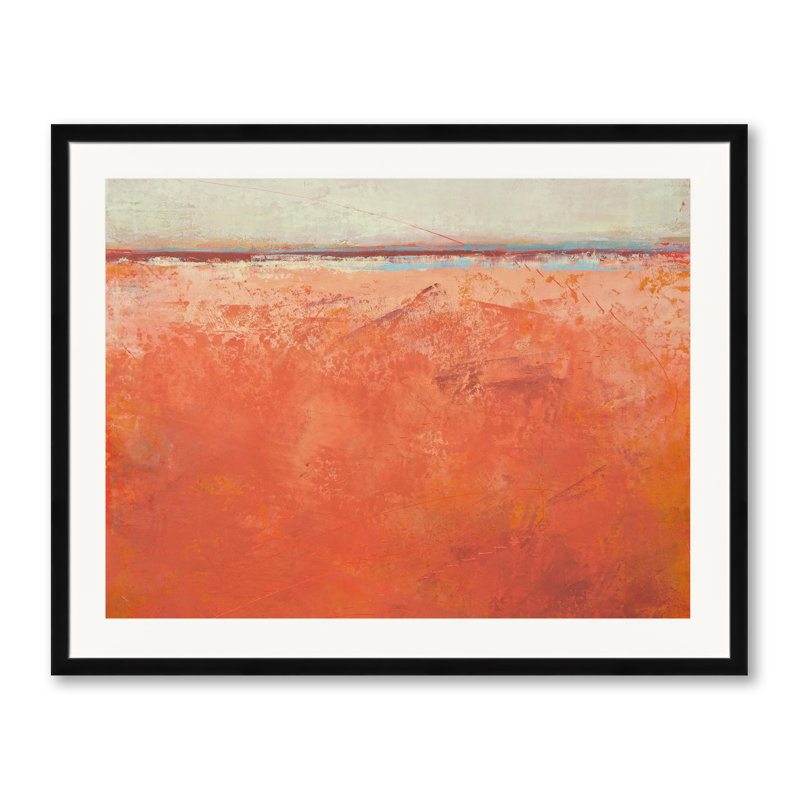 Fading Light Print by Victoria Primicias, 24" H x 30" W, Black Framed Paper