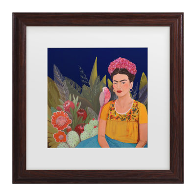 «Frida A Casa Azul Revisitated», art encadré par Sylvie Demers