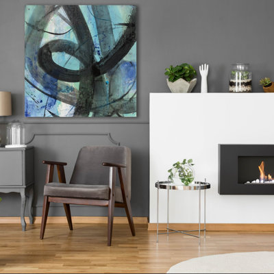 «Into The Deep 2» par Albena Hristova, art mural en verre acrylique