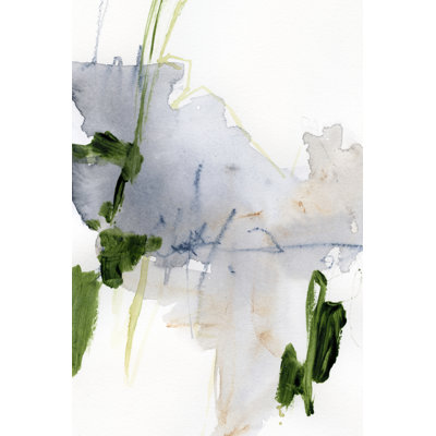 " Green And Gray I " by Victoria Barnes