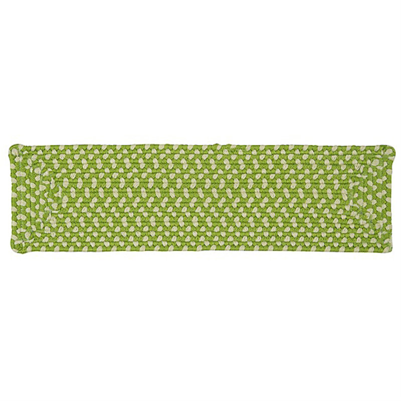 Tapis d'escalier Marathovounos - Feu de joie, Tapis d'escalier simple, Spirale de lime