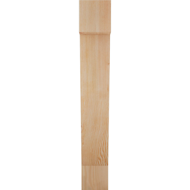 Support de bloc traditionnel, Douglas (lisse), H 40 po x l 5,5 po x P 28 po