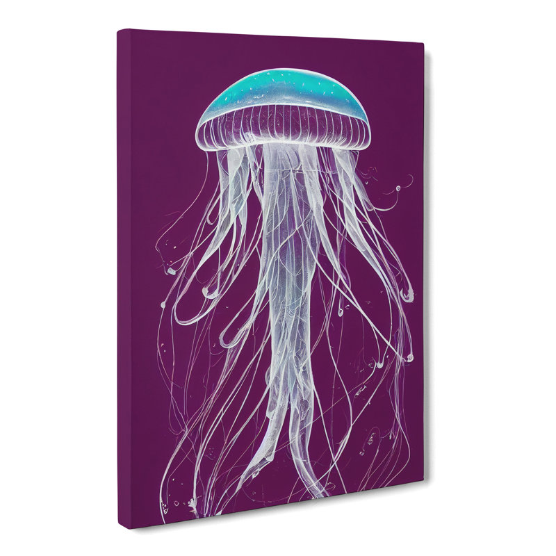 Altom Jellyfish Vol.6 - Wrapped Canvas, 50cm H x 35cm W x 3cm D