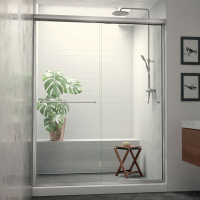 Porte de douche sans cadre 60 "x 77" Ese