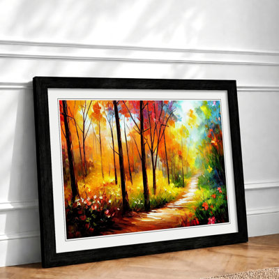 Magical Forest Vol.1 Abstract - Single Picture Frame Painting