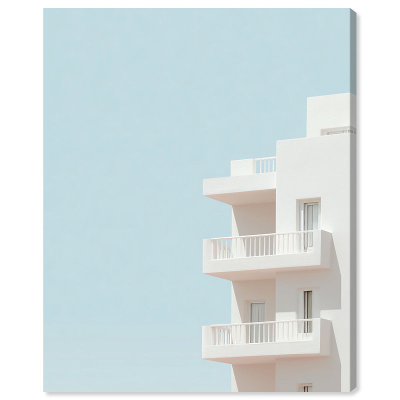 Sand Tinted Tiers II Print by Oliver Gal, 24"H x 20"W, Gallery Wrapped