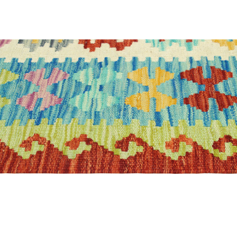 Flatweave Larry Red Rug