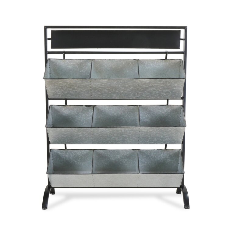 9 Compartment Metal Cubby