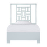 Finn Twin Extra Long Bed, Turquoise