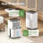 5000 Sq. Ft. 50 Pint Room Dehumidifier With Large 6.5 Liter Water Tank, 24 Hour Timer, Quiet, 2 Modes Of Operation Manual Auto Function