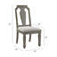Ensemble de 2 chaises d'appoint en bois