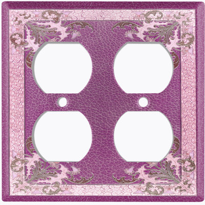 Landscape & Nature 2 - Gang Duplex Outlet Standard Wall Plate