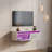 Wall-Mounted TV Stand with 2 Drawers, Floating Entertainment Center for Living Room-597468194-599392148