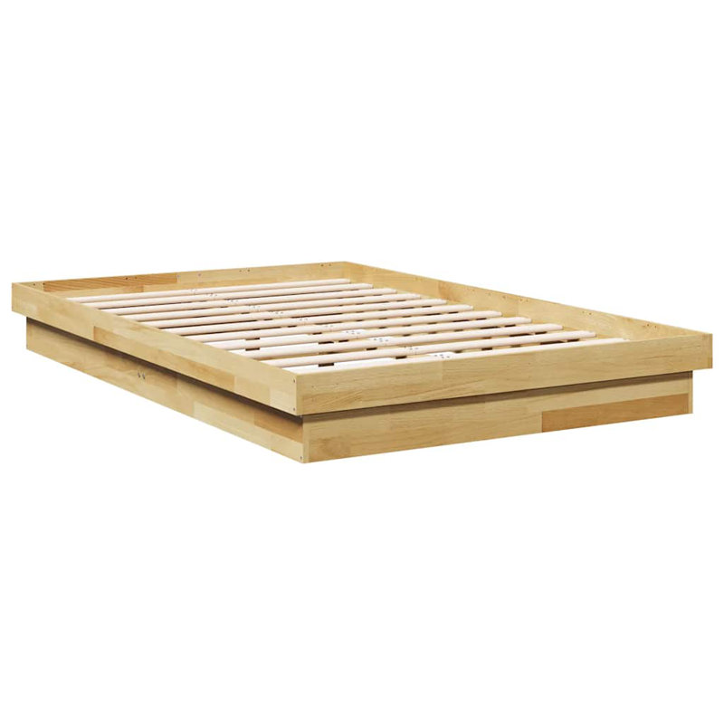 Solid Wood Bed, Small Double (4')