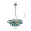 19-light Seeded Glass Cluster Bubble Chandelier