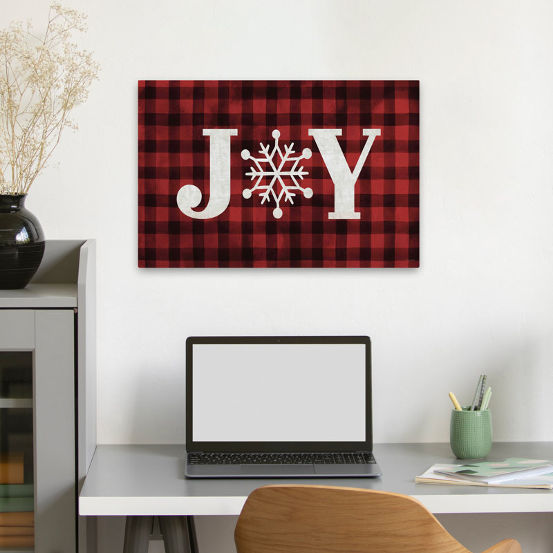 Plaid Joy, H 16 po x l 24 po