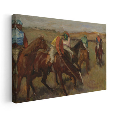 Degas The Races VI - reproduction d'art sur toile