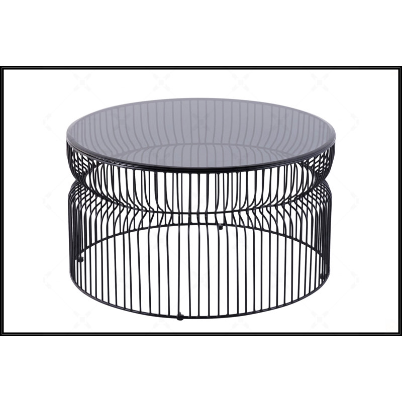 Table basse 30 po Modern Modern, Chrome chrome