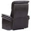 Fauteuil inclinable électrique en cuir fleur 35 po avec appui-tête réglable Heuser - alimenté par Freemotion-659403001