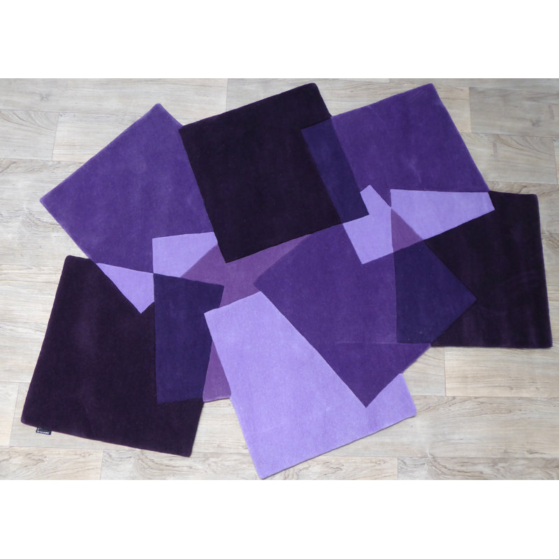 Pebbles Geometric Wool Hand Woven 170cm X 240cm Area Rug