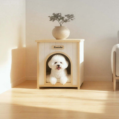 Abri intérieur pour petits chats et chats 53 x 51,6 x 60 cm FSC