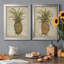 «Pineapple Study I», ensemble de 2 impressions sur toile encadrées-406536237-406536236